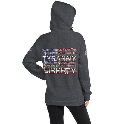 Tyranny and Liberty Unisex Hoodie