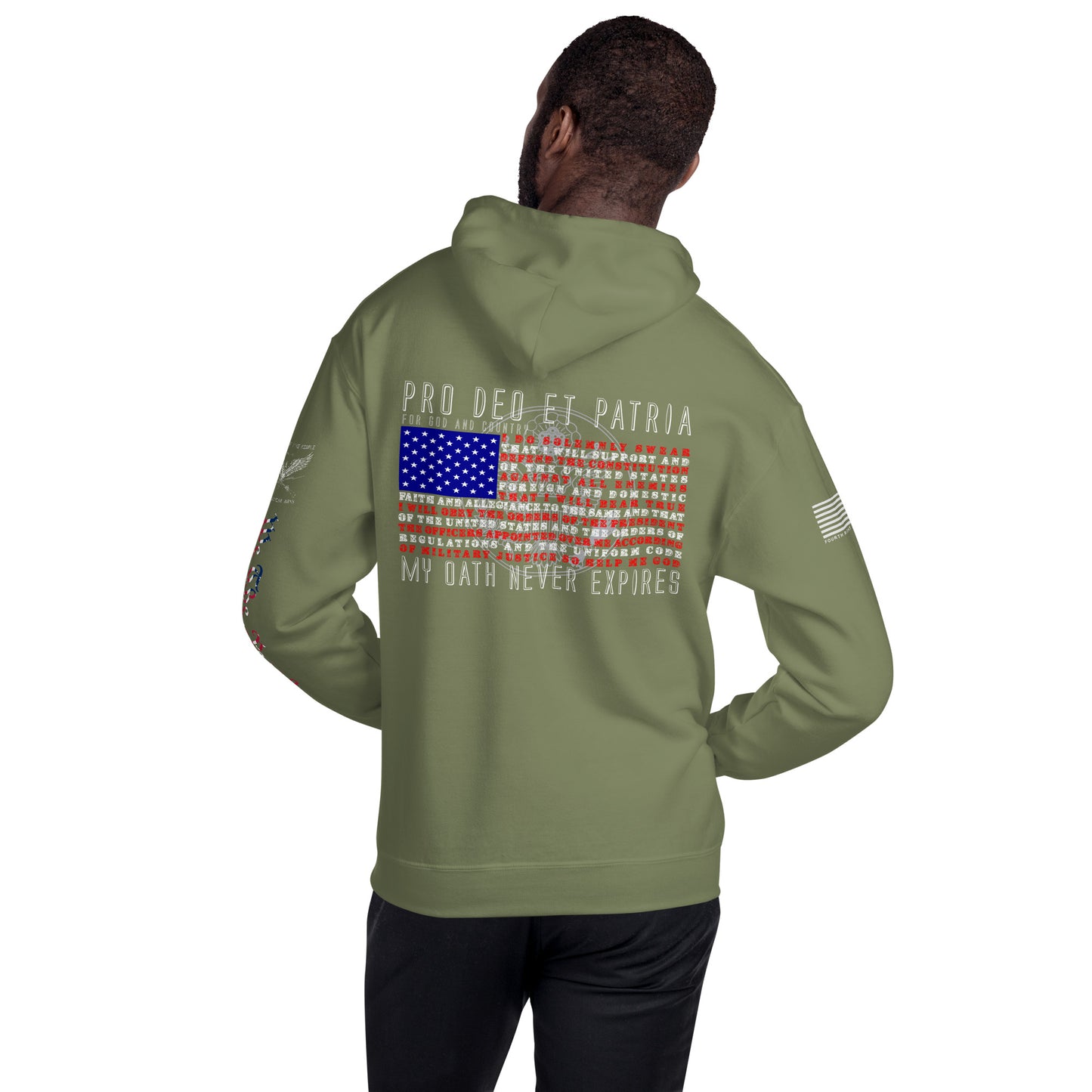 Oath Premium Print Unisex Hoodie